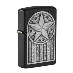 Bật Lửa ZIPPO - Classic - American Metal Emblem (Ngôi Sao Mỹ)