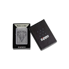 Bật Lửa ZIPPO - Classic - Eagle Shield Emblem Design (Khiên Đại Bàng)
