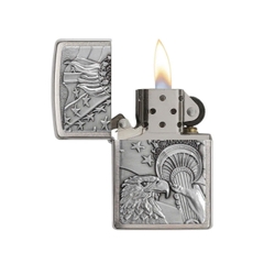 Bật Lửa ZIPPO - Classic - Something Patriotic (Nước Mỹ)