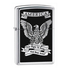Bật Lửa ZIPPO - Classic - Eagle High Polish Chrome (Đại Bàng)