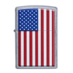 Bật Lửa ZIPPO - Classic - Patriotic ( Cờ Mỹ)