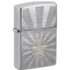 Bật Lửa ZIPPO - Classic - Star Design (Ngôi Sao)
