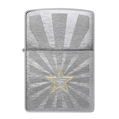 Bật Lửa ZIPPO - Classic - Star Design (Ngôi Sao)