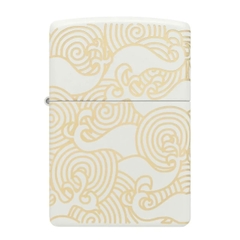 Bật Lửa ZIPPO - Classic - Waves Design (Thiết Kế Hình Sóng)