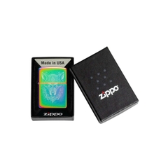 Bật Lửa ZIPPO - Classic - Mystic Wolf Design (Sói Huyền Bí)