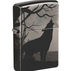Bật Lửa ZIPPO - Classic - Wolves Design (Sói Cô Độc)