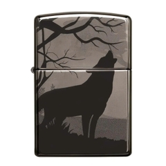 Bật Lửa ZIPPO - Classic - Wolves Design (Sói Cô Độc)