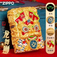 Zippo - Bản Độ - Lân Vàng