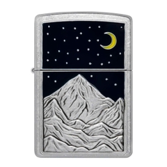 Bật Lửa ZIPPO - Classic - Mountain Emblem Design  (Núi)