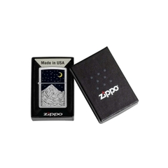 Bật Lửa ZIPPO - Classic - Mountain Emblem Design  (Núi)