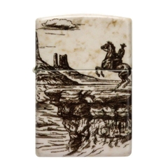 Bật Lửa ZIPPO - Classic - Wild West Scene Design (Cảnh Miền Tây)