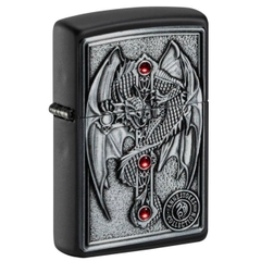 Bật Lửa ZIPPO - Classic - Anne Stokes Gothic Guardian Emblem (Rồng Bảo Vệ)