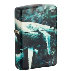 Bật Lửa ZIPPO - Classic - Spazuk (Cá Voi Xanh)