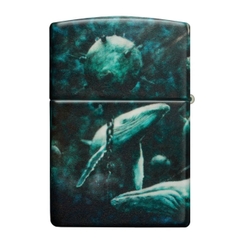 Bật Lửa ZIPPO - Classic - Spazuk (Cá Voi Xanh)