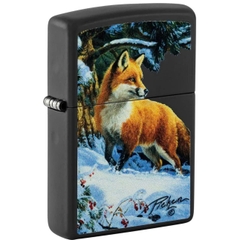 Bật Lửa ZIPPO - Classic - Linda Picken (Cáo Cam)