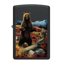 Bật Lửa ZIPPO - Classic - Linda Picken (Gấu Xám)