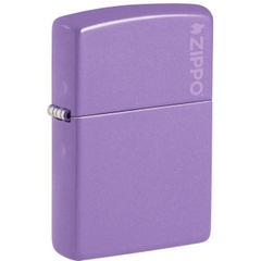 Bật Lửa ZIPPO - Classic - Classic Smoky Lavender Zippo Logo