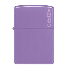 Bật Lửa ZIPPO - Classic - Classic Smoky Lavender Zippo Logo