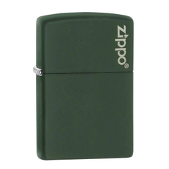 Bật Lửa ZIPPO - Classic - Classic Green Matte Zippo Logo