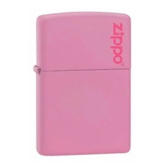 Bật Lửa ZIPPO - Classic - Classic Pink Matte Zippo Logo