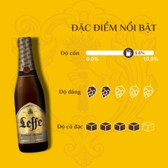 Thùng 24 chai Bia Leffe Blonde 330ml
