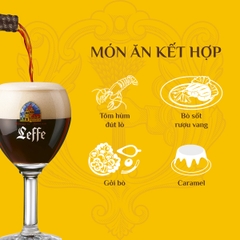 Thùng 24 Chai Bia Leffe Brune 330ml