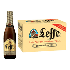 Thùng 24 chai Bia Leffe Blonde 330ml