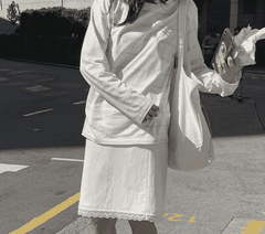 Áo Len Mỏng Kẻ Xanh