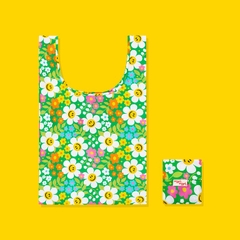 Túi Gập Tiện Lợi Wiggle Wiggle - Spring Garden Green