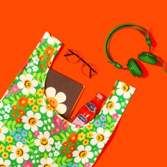 Túi Gập Tiện Lợi Wiggle Wiggle - Spring Garden Green
