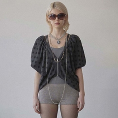 Áo Jacquard Knit Cardigan