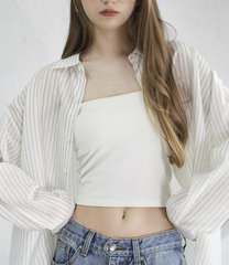 Áo Sơ Mi See-Through