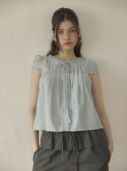 Áo Chiffon Tie