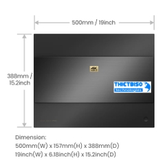 Máy chiếu phim siêu gần 4K, Máy chiếu laser BENQ W7050I