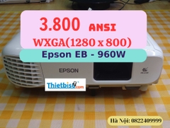 Máy chiếu cũ Epson EB 960W giá rẻ (X4Z58700081)