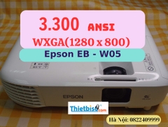 Máy chiếu cũ Epson EB - W05 giá rẻ (X4GW7X03025)