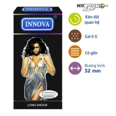 Bao cao su Inova - Kéo dài quan hệ - Hộp 12 cái