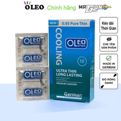 Bao cao su OLEO LAMPO COOLING - Mát lạnh - Hộp 10 cái