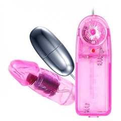 Trứng rung 2 đầu Inox 2 Baile