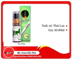 Chai Xịt Thái nắp dài - Ngựa kéo xe