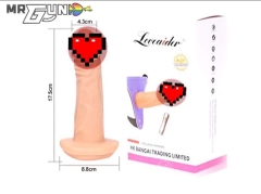 Dương vật dây đeo LoveAider rỗng - có rung 10 chế độ