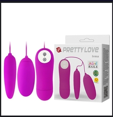 Trứng rung prettylove dây 2 trứng