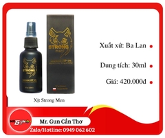 Chai xịt Strongmen balan 30ml