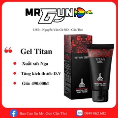Gel tăng kích thước Titan Đen-  50ml