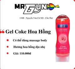 gel massage cokelife 100ml hoa hồng