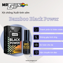 Chai xịt Bamboo delay black 15ml