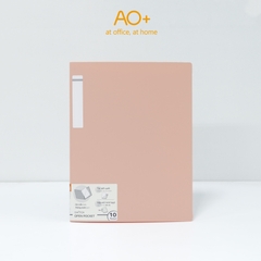 File bìa nhựa đựng hồ sơ AO+ trong suốt có 8 ngăn lưu tài liệu A4 theo ngăn vát dễ dàng sử dụng màu ON WD601