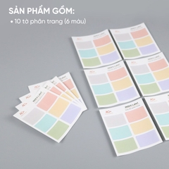 Giấy Dán Phân Trang, Note Ghi Chú FA061