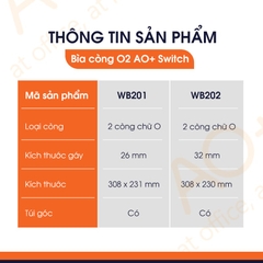 Bìa Còng O2 Switch OFF