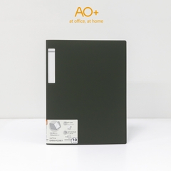 File bìa nhựa đựng hồ sơ AO+ trong suốt có 8 ngăn lưu tài liệu A4 theo ngăn vát dễ dàng sử dụng màu OFF WD601